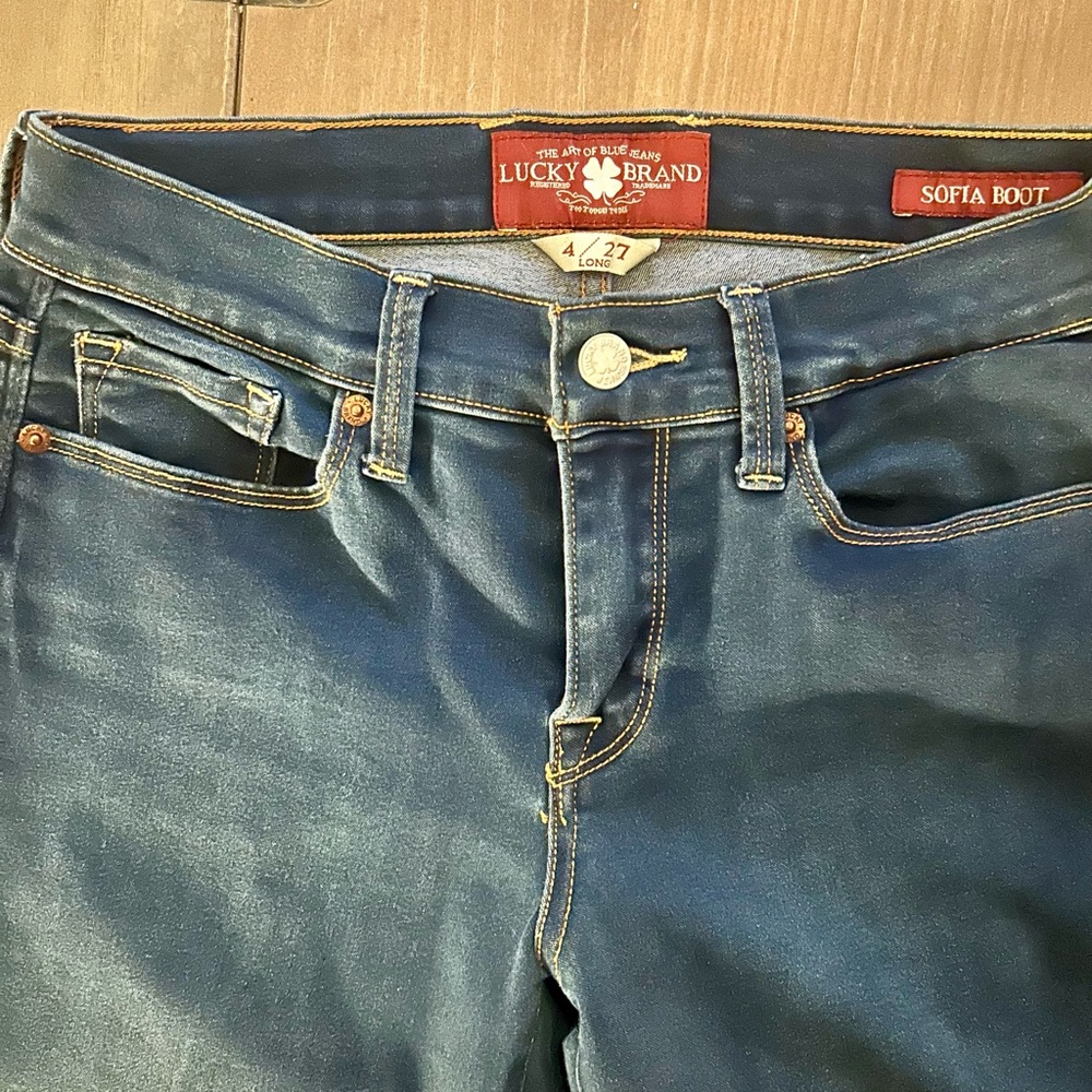 Lucky Brand Women's Dark Blue Boot Cut Jeans
